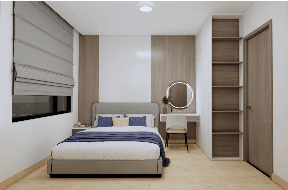 Nội thất căn hộ Mường Thanh Phú Hữu 3