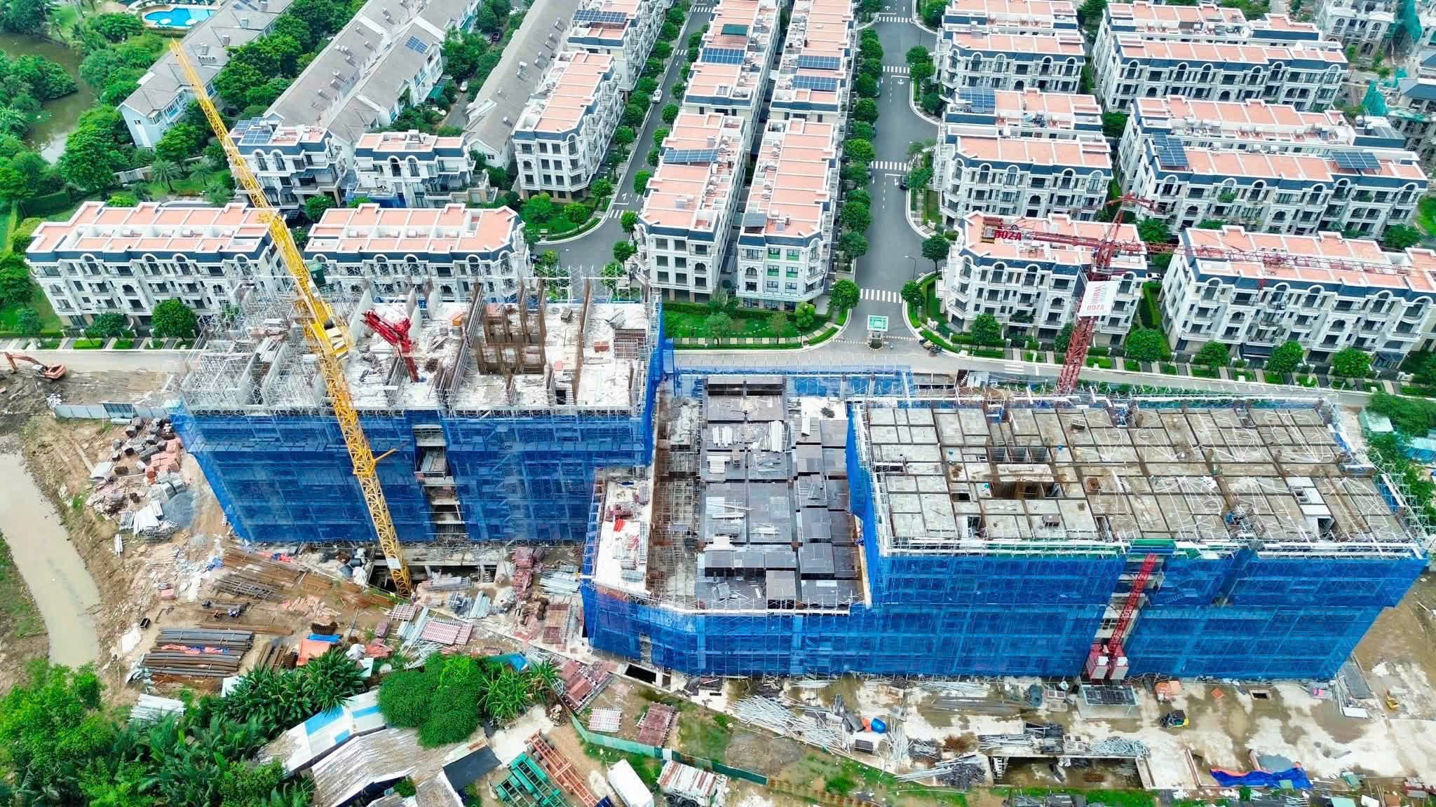 Hình ảnh thực tế công trường Mường Thanh Phú Hữu 5